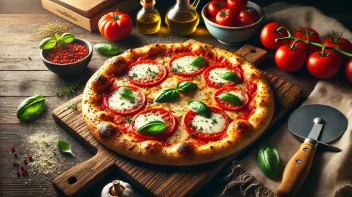 Pizza Margherita Recept
