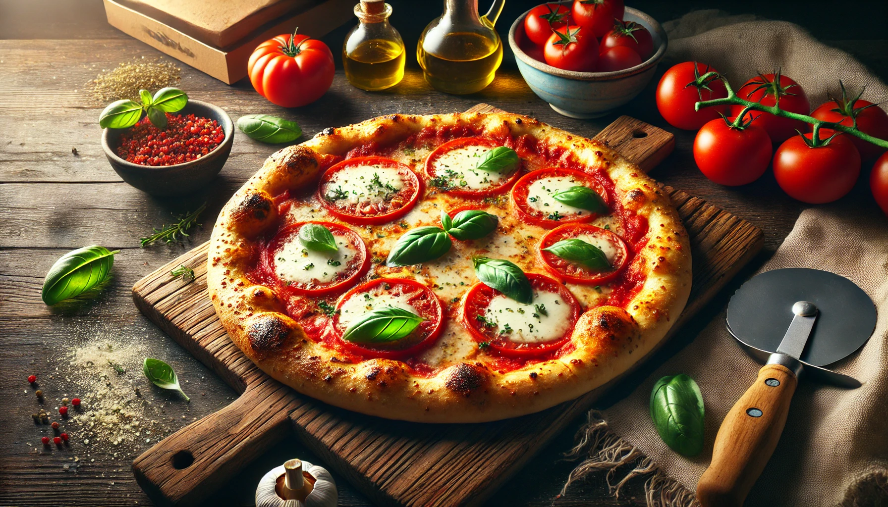 Pizza Margherita Recept